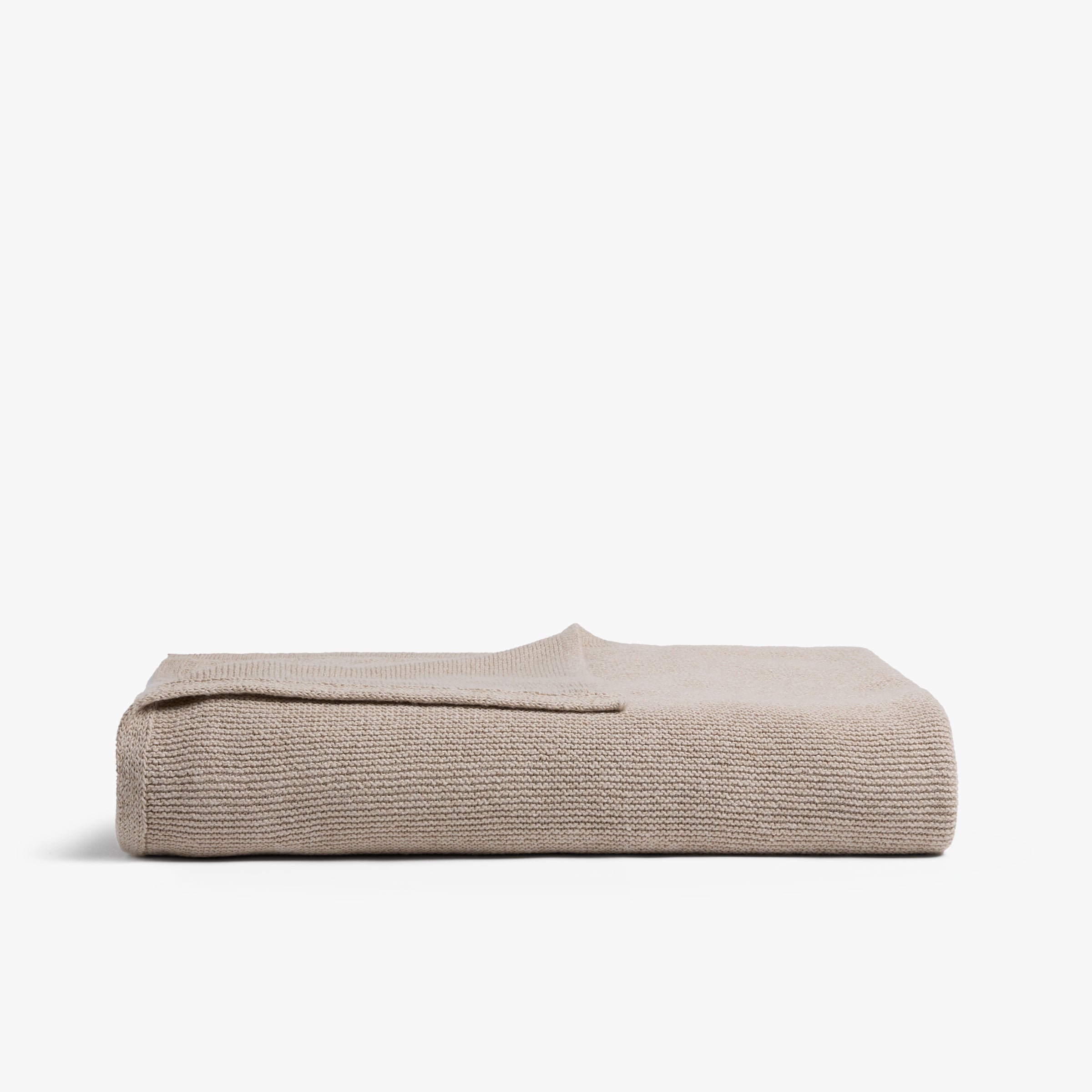 Pătură moale din bumbac – Culoare naturală, ușoară, confortabilă pentru utilizare în interior și exterior, 50 x 60 inci 0